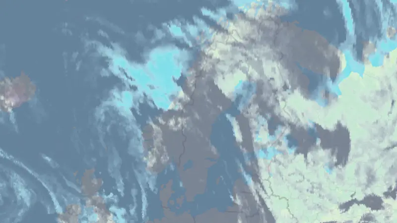 Oblačnost weather map
