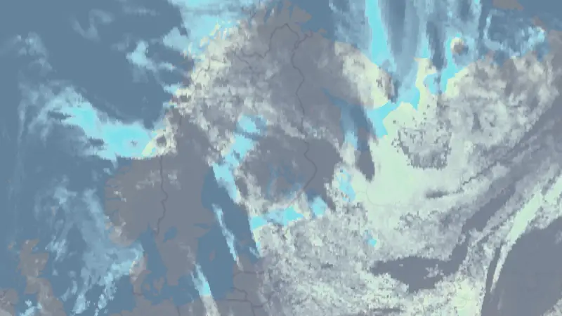 Pilvisyys weather map