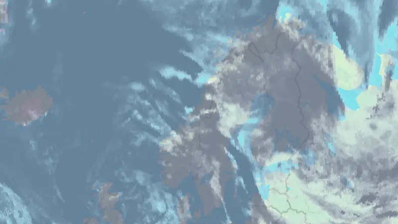 Clouds weather map