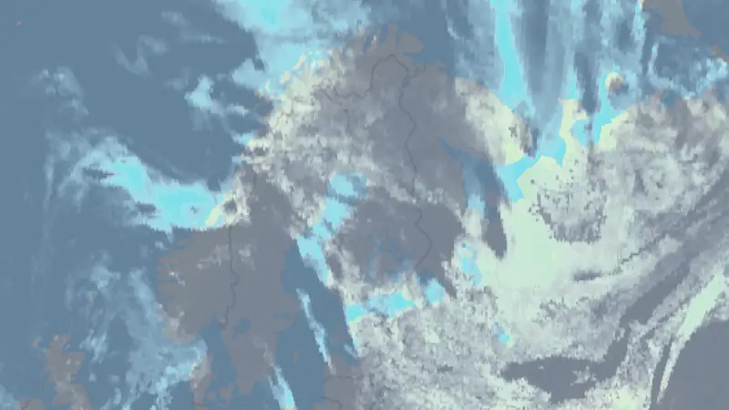 Pilvisyys weather map