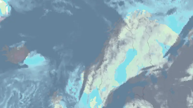 Pilvisus weather map