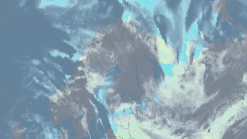 Clouds weather map