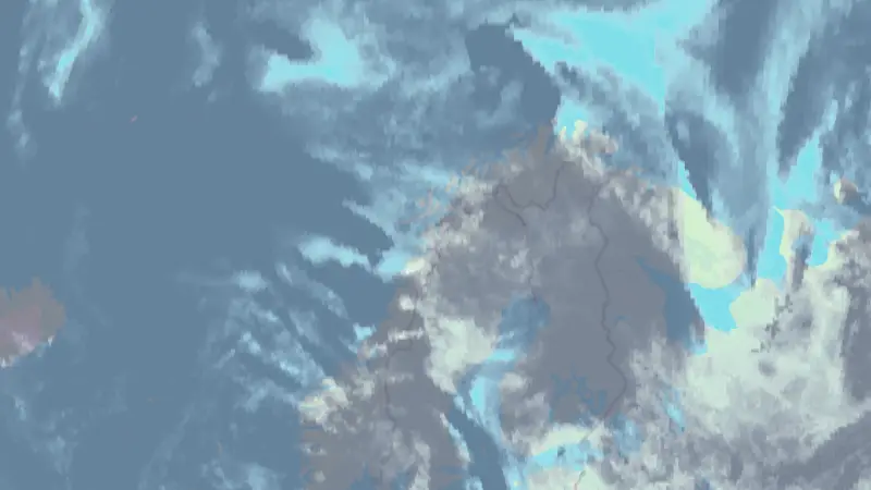 Clouds weather map
