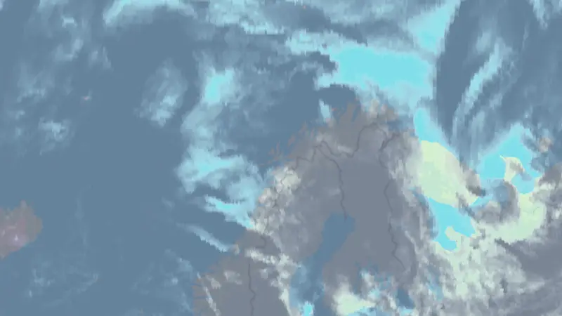 Skydekke weather map