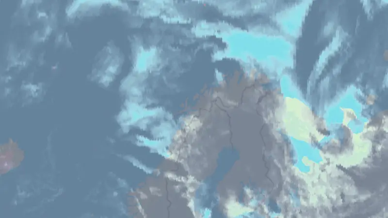 Clouds weather map