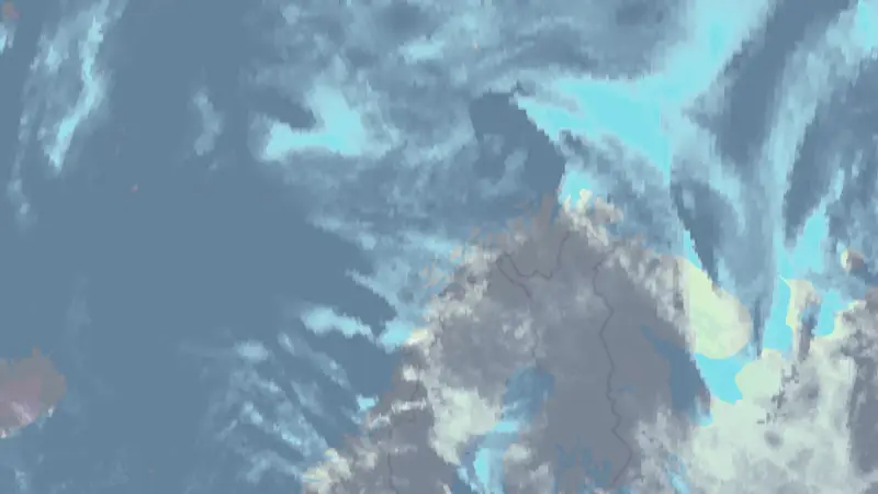 Skydekke weather map