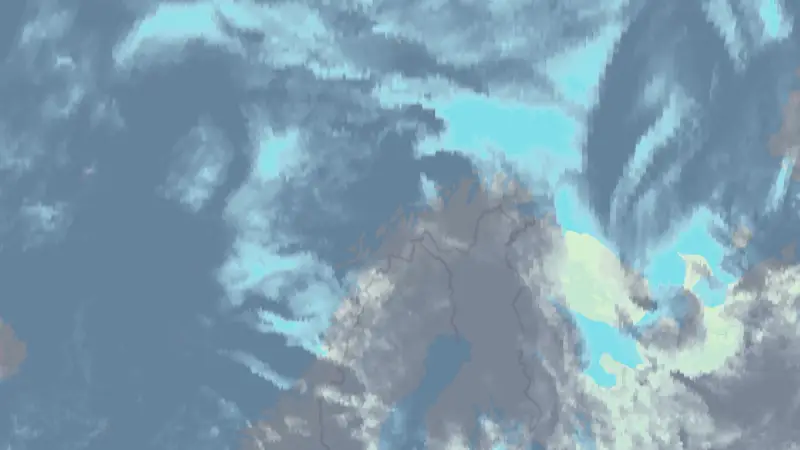 Skydekke weather map