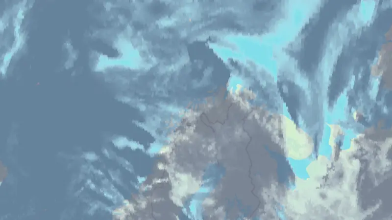 Skydekke weather map