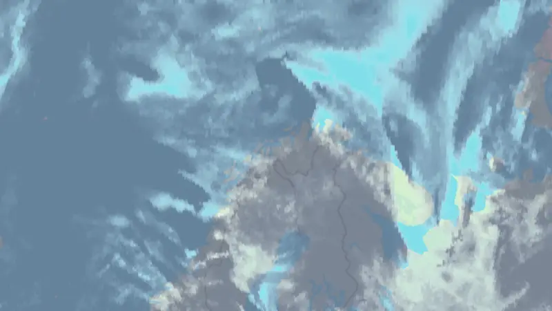 Skydekke weather map