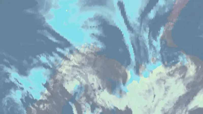 Skydekke weather map