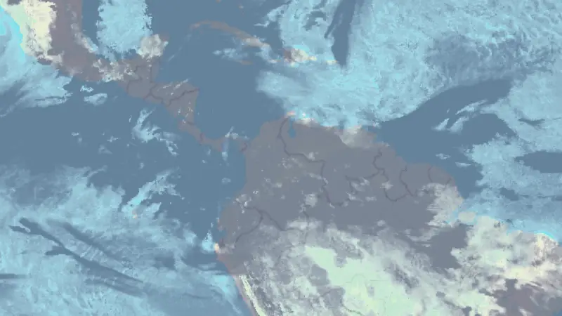 Clouds weather map