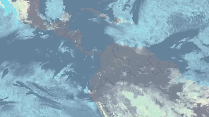 Clouds weather map