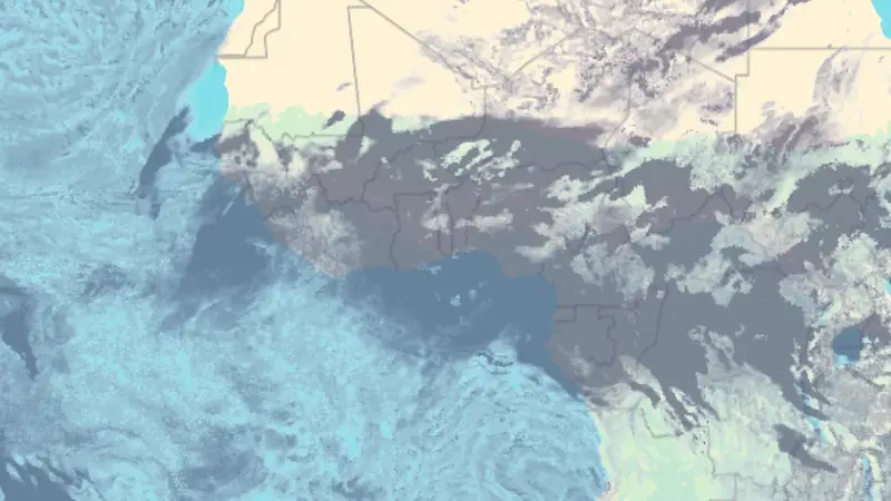 Oblačnost weather map
