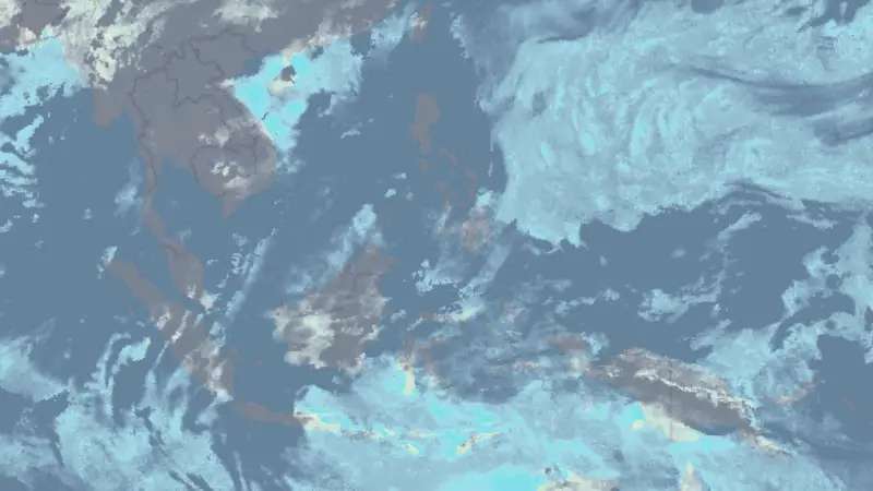 Clouds weather map