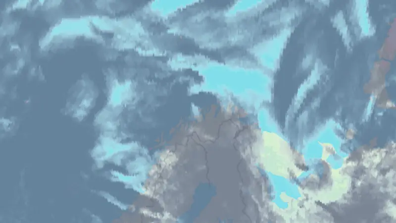 Skydekke weather map