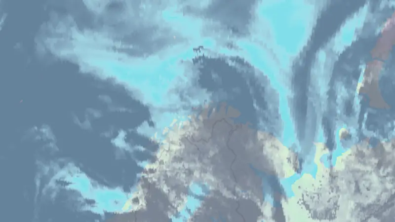 Skydekke weather map