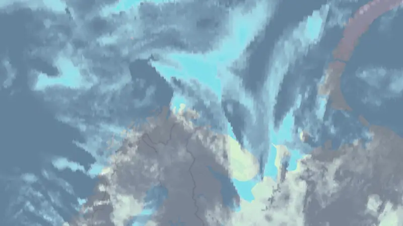 Skydekke weather map