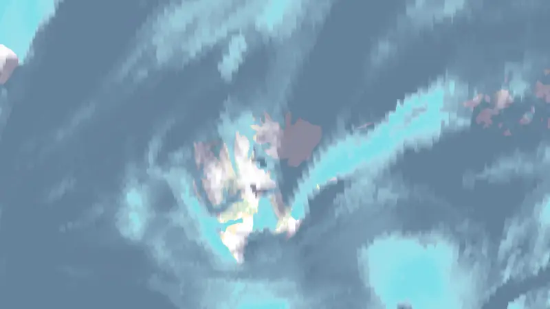 Skydekke weather map