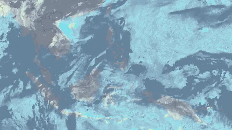 Clouds weather map