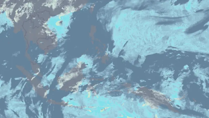Clouds weather map