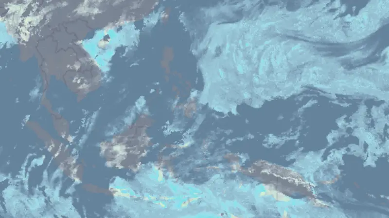 Clouds weather map