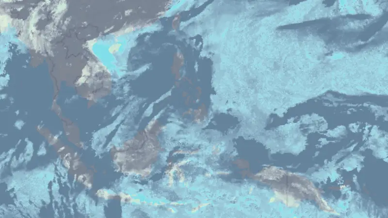 Clouds weather map