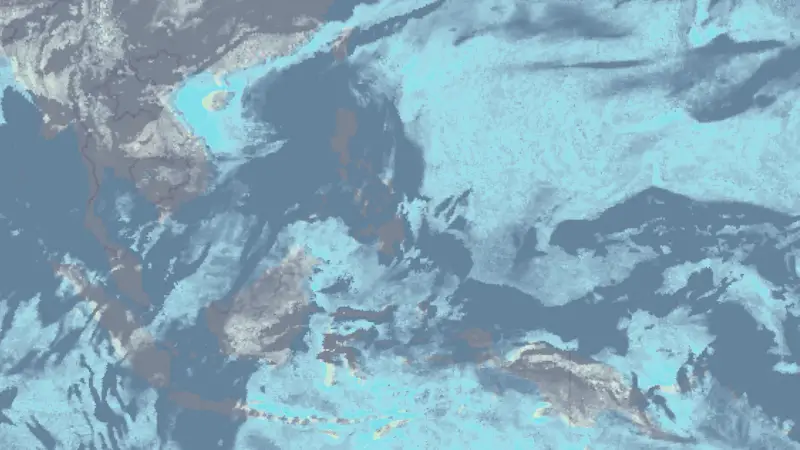 Clouds weather map