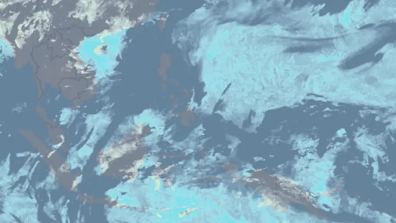 Clouds weather map
