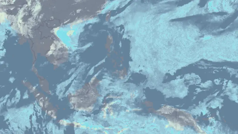 Clouds weather map