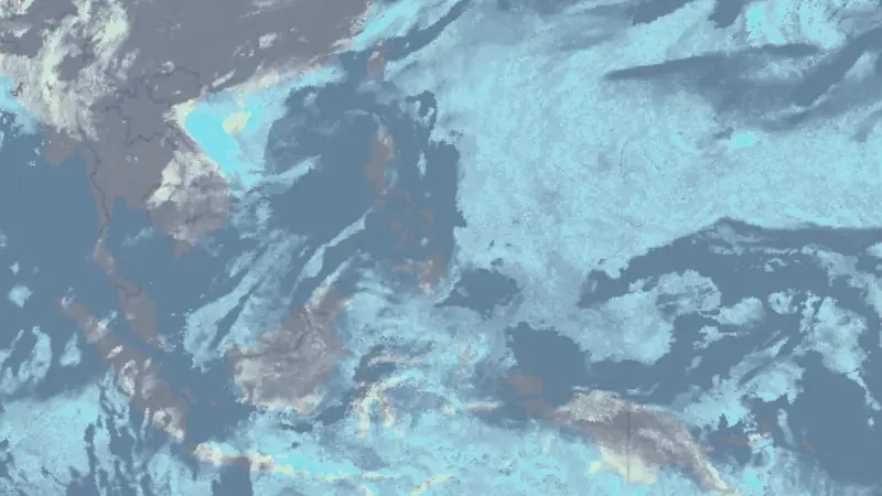 Clouds weather map