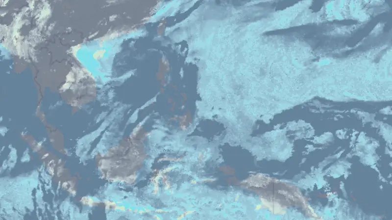 Clouds weather map