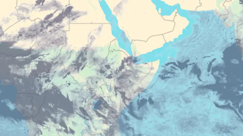 Skydekke weather map