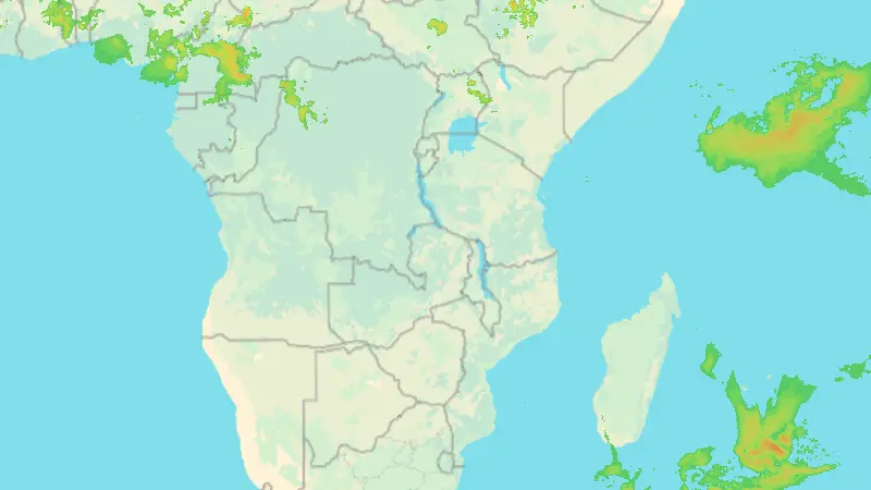 Neerslag weather map