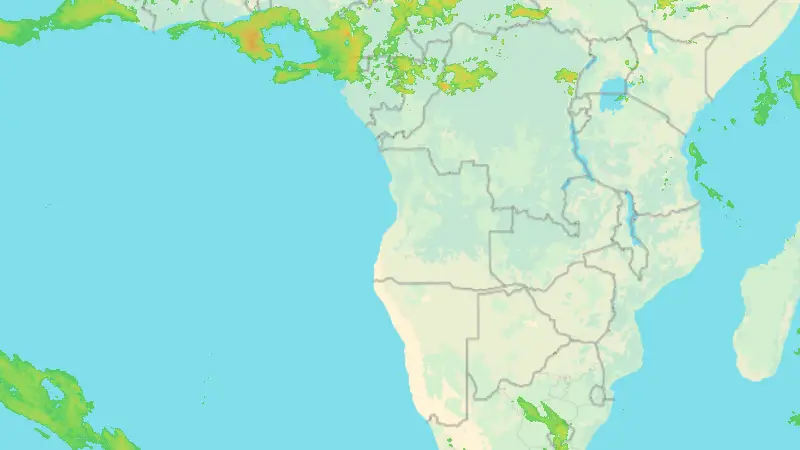 Precipitazioni weather map