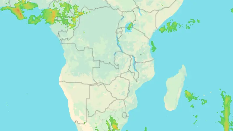 Niederschlag weather map