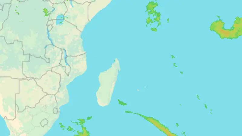 Βροχόπτωση weather map