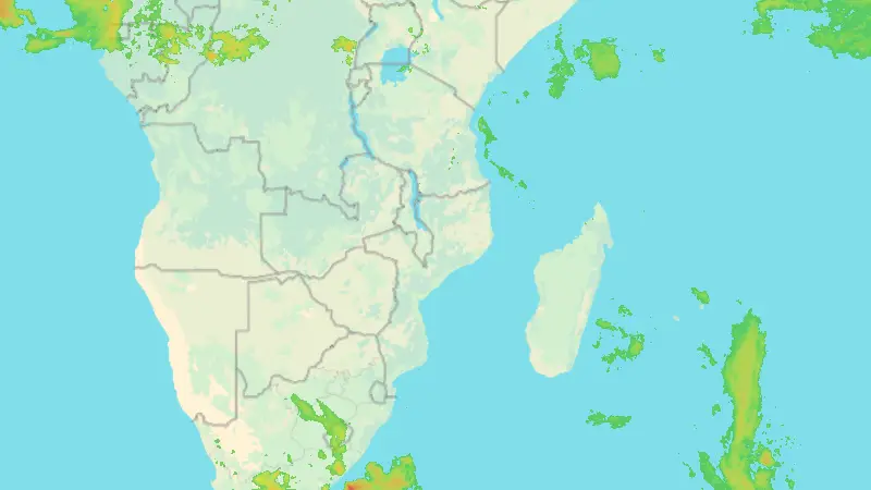 Niederschlag weather map