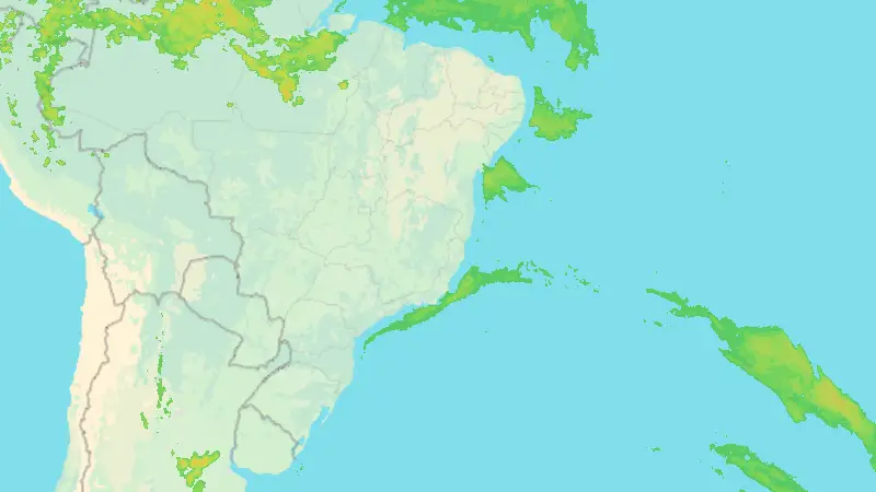 Srážky weather map