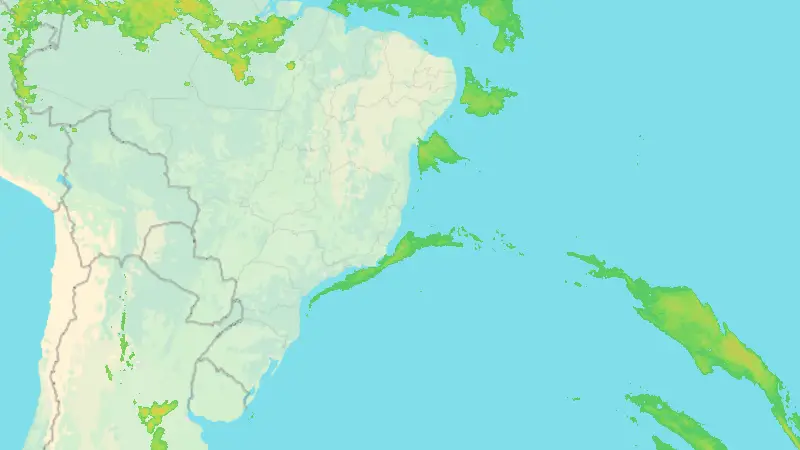 Precipitation weather map
