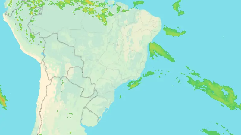 Precipitazioni weather map
