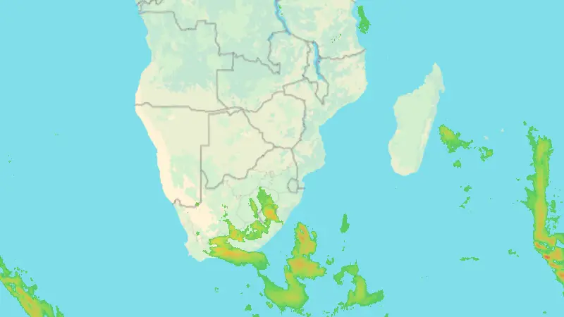 Precipitazioni weather map