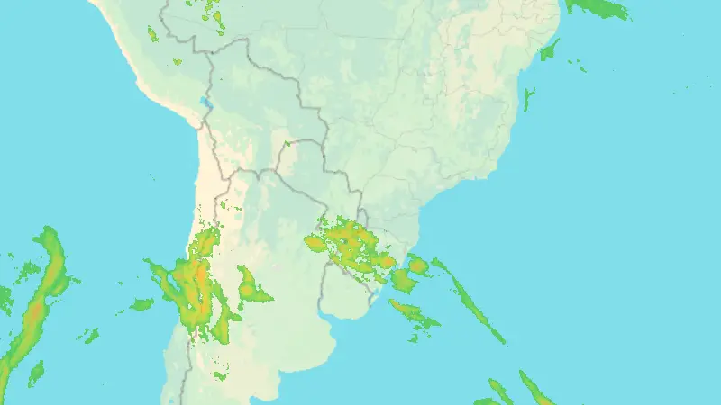 Precipitații weather map