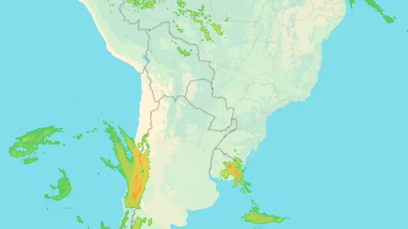 Precipitazioni weather map