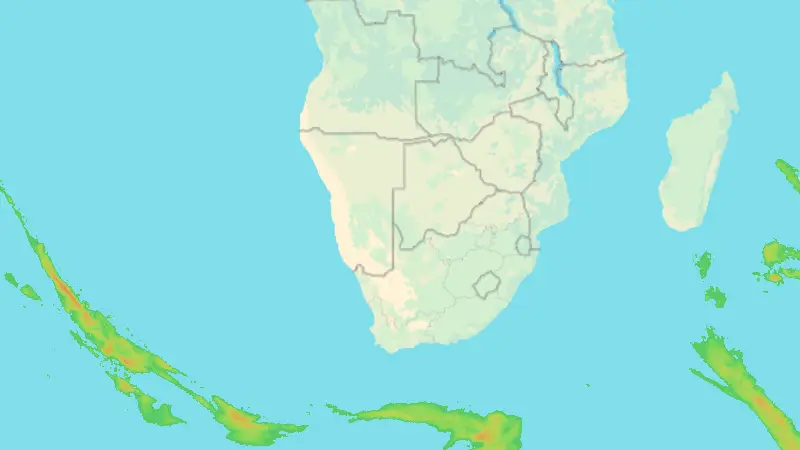 Neerslag weather map