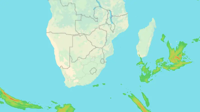 Nokrišņi weather map