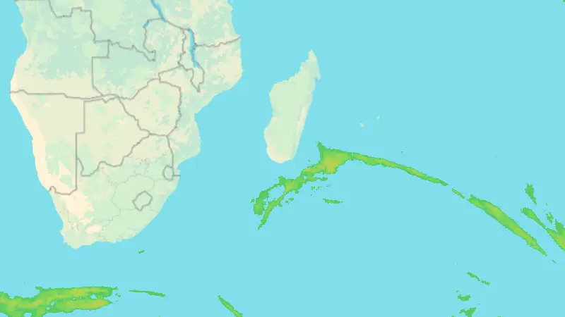 Niederschlag weather map