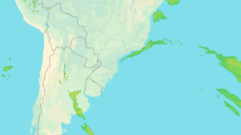 Precipitation weather map