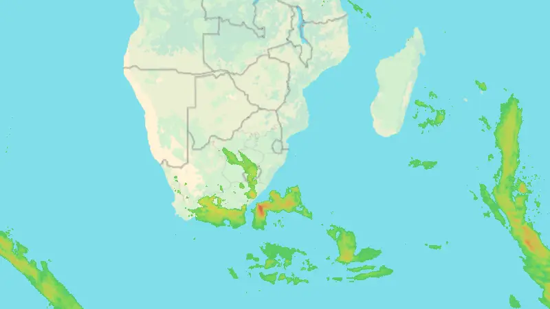 Niederschlag weather map