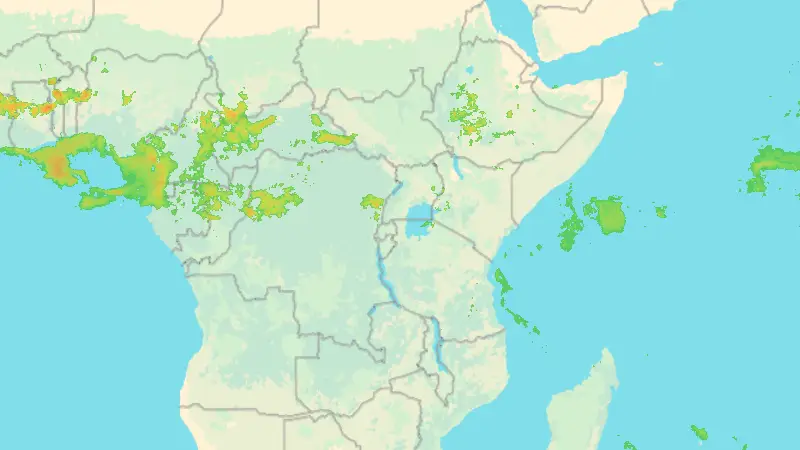 Yağış weather map