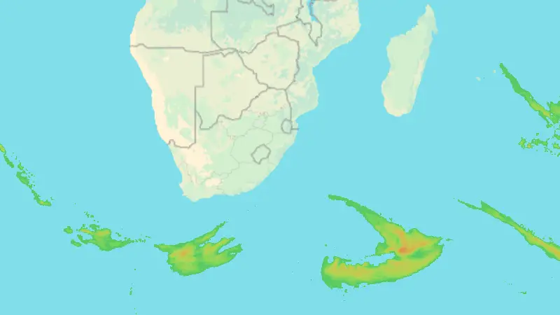 Niederschlag weather map